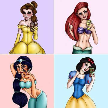 Селфи – и героите на Disney го правят