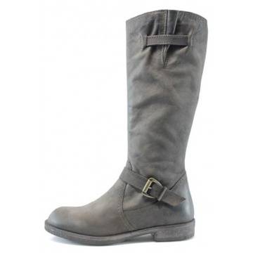 Дамски ботуши кафяви равни с цип Tamaris 25548КKP