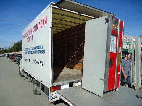 Транспортни и хамалски услуги с обемен бус в София