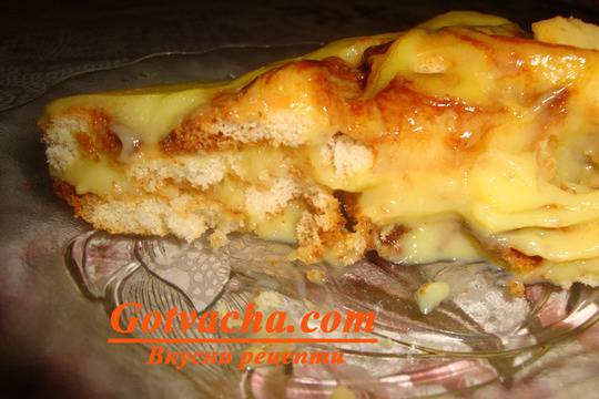 Рецепта за торта с домашен крем