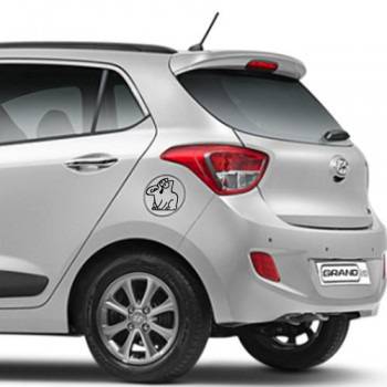 Стикер за резервоар – котка