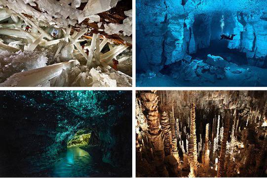 20 от най-красивите пещери в света