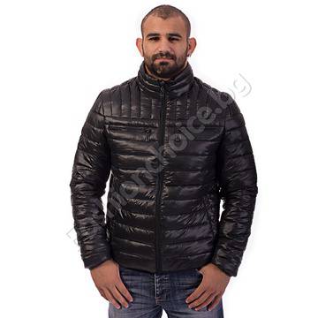 Мъжко яке лак в тъмносиньо или зелено