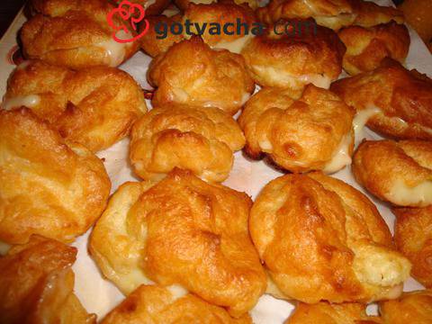 Еклери с домашен крем