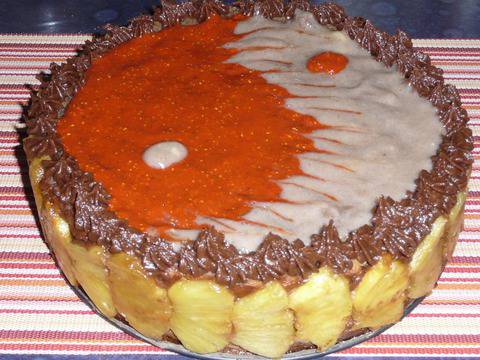 Веган торта „Ин-ян“