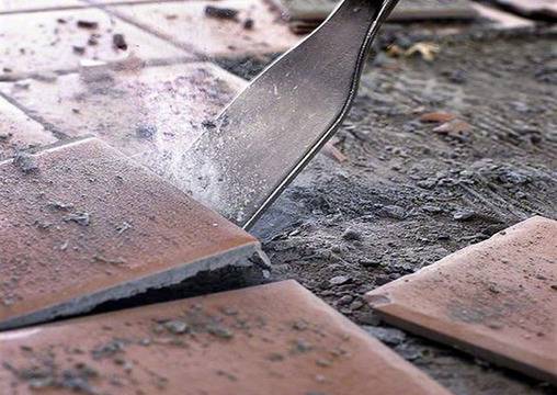 Къртене на стари плочки