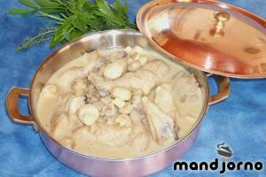 Класическа рецепта за пиле фрикасе