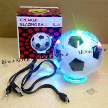 Мини mp3 колонка с радио S-20