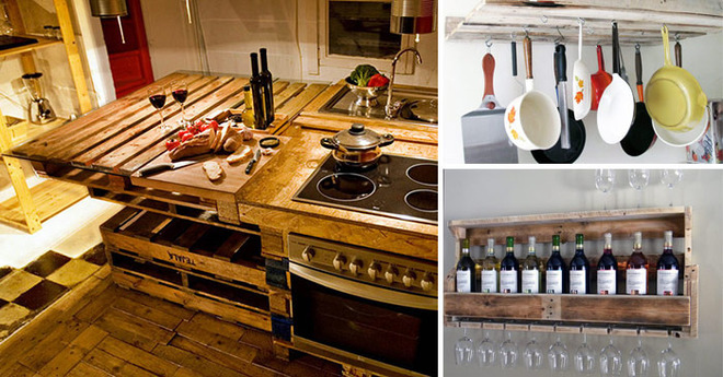 Палети в кухненското обзавеждане