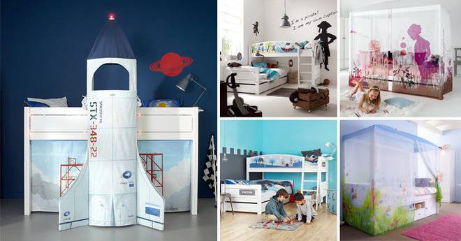 7 идеи за приказни детски стаи
