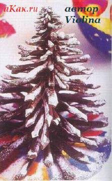 Как да направим шоколодова елха за Коледа