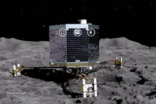 Първото в историята кацане върху комета