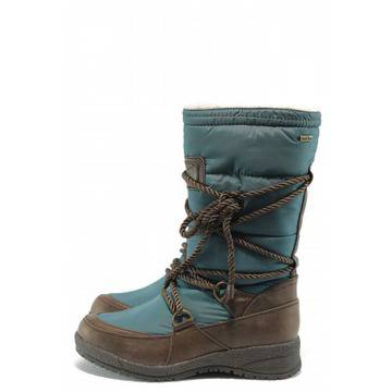 Дамски апрески с топ хастар водоустойчиви Jana 8-26446-23 кафяв-синKP