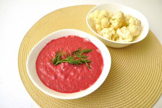 Сос от лимец и червено цвекло