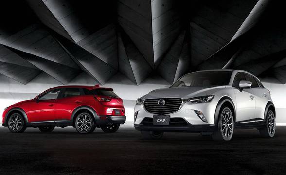 Новият Mazda CX-3 официално (галерия)