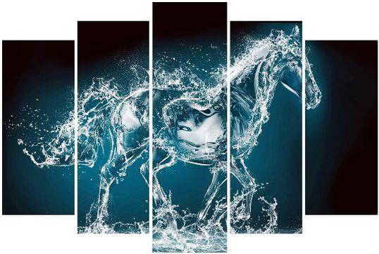 VIVID HOME. Декоративни панели за стена с воден кон