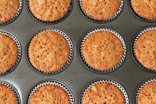 Мъфини с моркови и канела