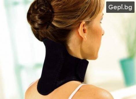 Лечебна турмалинова яка! Край на главоболието и болките във врата!