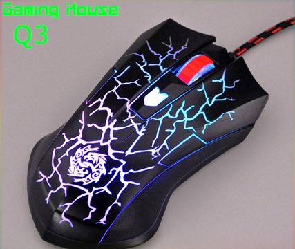 Оптична професионална мишка Q3 2400 DPI