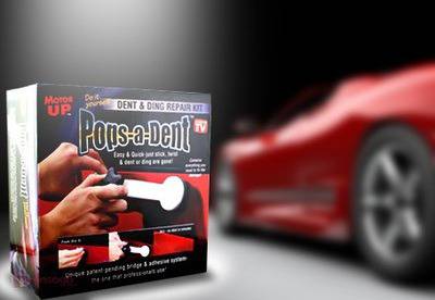 Лесно изправяне на вдлъбнатини по купето на автомобила с POPS-A-DENT