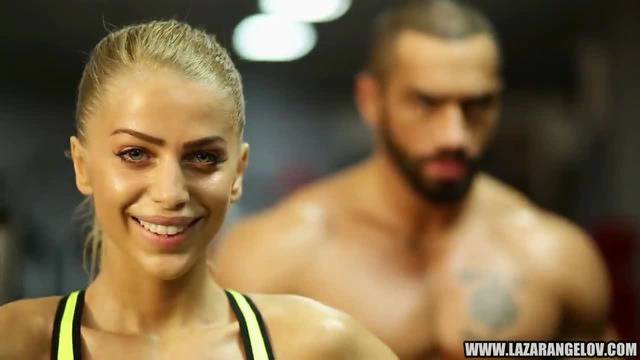 Лазар Ангелов и Янита – Тренировка