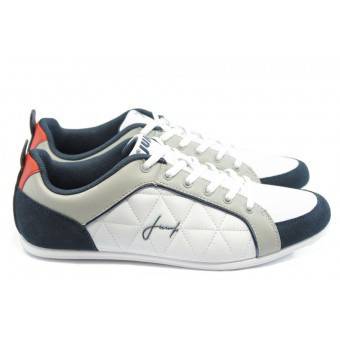 Мъжки спортни обувки Jump 9876 бели