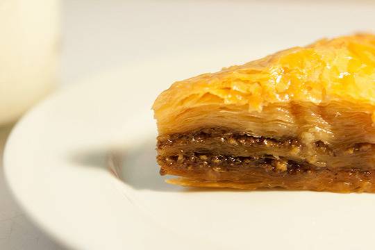 Баклава с орехи и бадеми