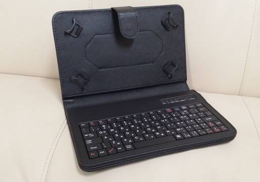 Bluetooth клавиатура за таблет с калъф