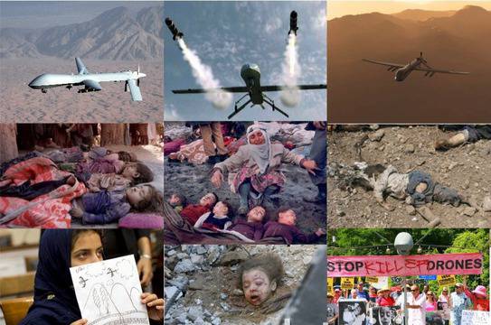 ЦРУ-убийствата на деца и жени с дронове ескалират тероризма