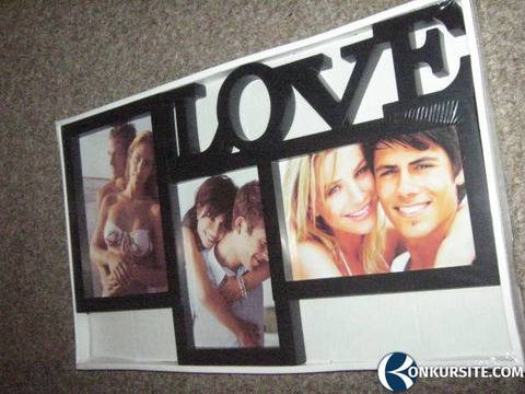 Награда: Рамка за снимки „Love“