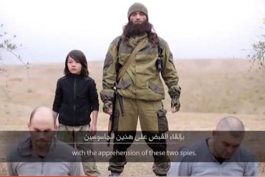 Дете от „Ислямска държава“ разстрелва руски агенти