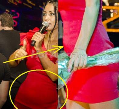 Още една фолк дива бременна?! Вижте оформеното коремче на Джена!