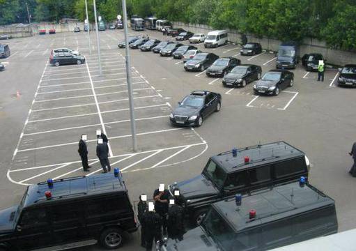 Кортежите на Джон Кери и Рамзан Кадиров