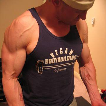 Робърт Чийк: Веган бодибилдинг