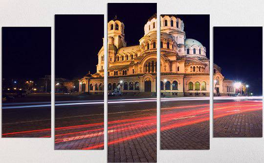 VIVID HOME. Декоративни панели за стена с Храм-паметник „Свети Александър Невски“