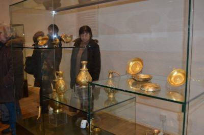 Откриха изложбата със съкровищата на хан Кубрат и хан Аспарух