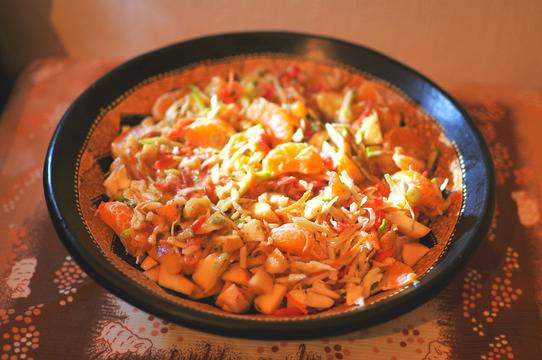 Интересен вариант на салата от зеле и моркови