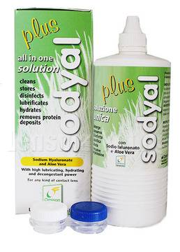 Sodyal Plus All in one 360 ml Разтвор за лещи с алое вера и хиалурон