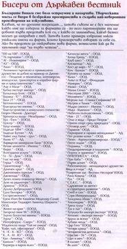 Български фирми с поразяващи имена