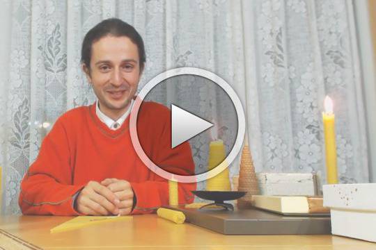 Калоян Гичев представя свещите Аркобо