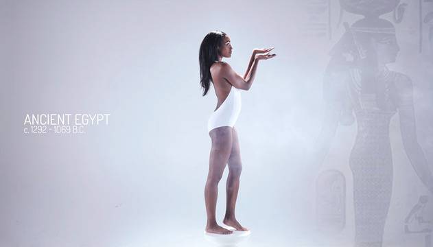 3000 години стандарти за женска красота побрани в 3 минутен клип