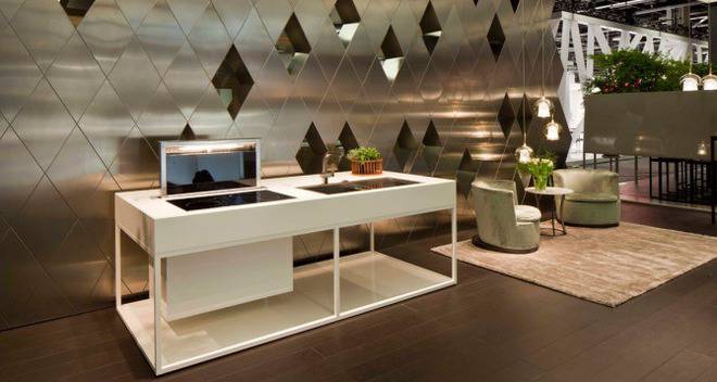 Новости в дизайна на кухни от изложението в Кьолн