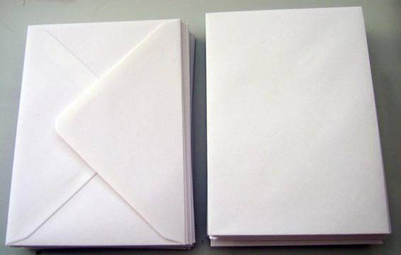 Отпечатване на пощенски пликове и картички