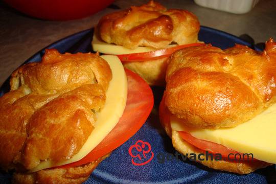 Рецепта за солени еклери