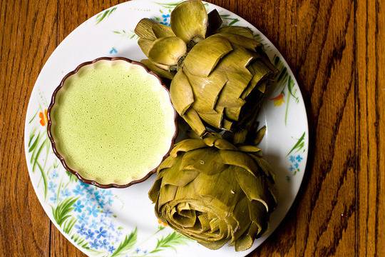 Фреш от артишок с ябълка и лимон здравословно