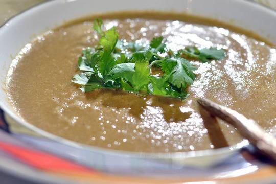 Крем супа от тиквички с моркови и картофи