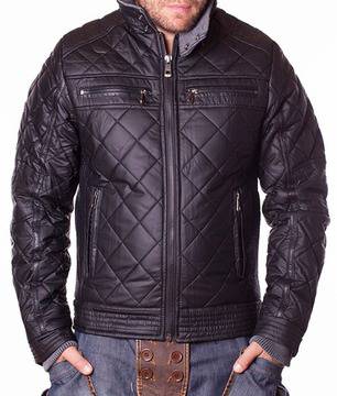 Мъжко зимно яке Hurricane черно