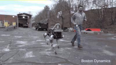 Google и Boston Dynamics разработват куче-робот