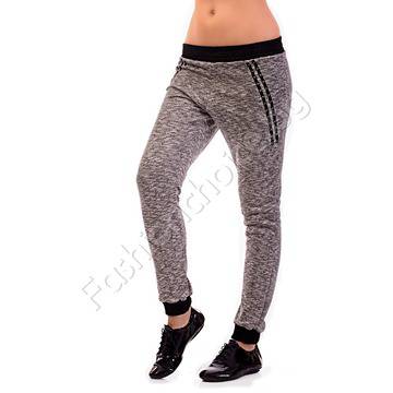 Дамско долнище от хавлиена материя меланж в три цвята