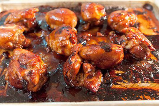 Пилешки крилца с Терияки сос